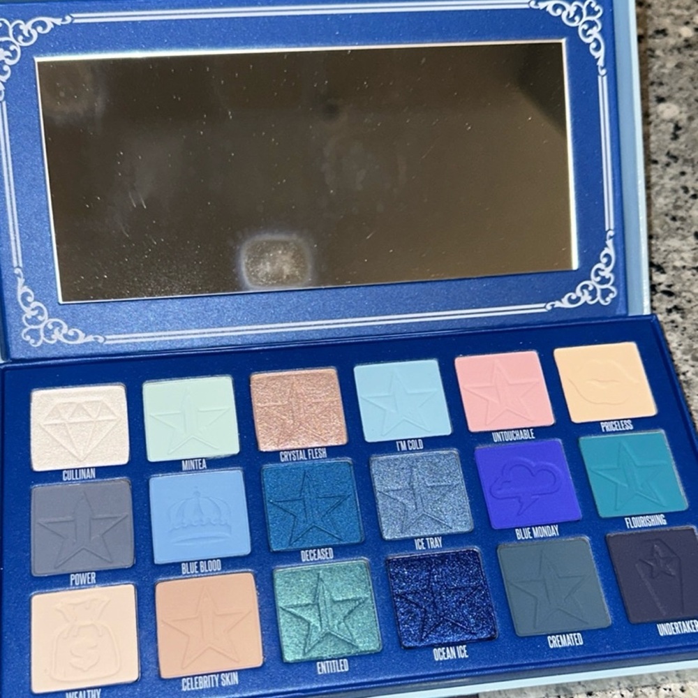 Brand New Jeffree Star Cosmetics Blue Blood Artistry Palette